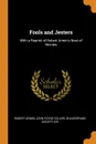 Fools and Jesters. With a Reprint of Robert Armin.s Nest of Ninnies - John Payne Collier Shakespeare S Armin