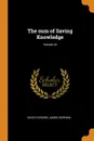 The sum of Saving Knowledge; Volume 24 - David Dickson, James Durham