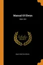 Manual Of Elwyn. 1864-1891 - Isaac Newton Kerlin