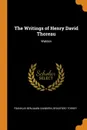 The Writings of Henry David Thoreau. Walden - Franklin Benjamin Sanborn, Bradford Torrey