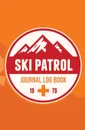 Ski Patrol Journal Log Book 1979. 120-page Blank, Lined Writing Journal for Ski Patrollers - Makes a Great Gift for Anyone Into Ski Patrolling (5.25 x 8 Inches / Orange) - Journal Jungle Publishing