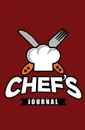 Chef.s Journal. 120-page Blank, Lined Writing Journal for Chefs - Makes a Great Gift for Anyone Into Cooking (5.25 x 8 Inches / Red) - Journal Jungle Publishing