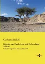 Beitrage Zur Entdeckung Und Erforschung Afrikas - Gerhard Rohlfs