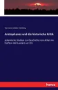 Aristophanes und die historische Kritik - Hermann Müller-Strübing