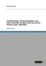 Konfliktanalyse. Diskussionspapier Zum Liberia-Konflikt Mit Dem Fokus Auf Die Ara Charles Taylor 1989-2003 - Christian Blume