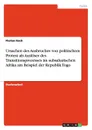 Ursachen des Ausbruches von politischem Protest als Ausloser des Transitionsprozesses im subsaharischen Afrika am Beispiel der Republik Togo - Florian Koch