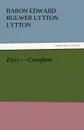 Zicci - Complete - Baron Edward Bulwer Lytton Lytton