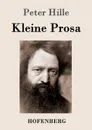 Kleine Prosa - Peter Hille