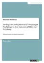 Zur Lage der unbegleiteten minderjahrigen Fluchtlinge in den stationaren Hilfen zur Erziehung - Alexander Dörnbrack