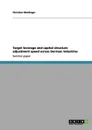 Target leverage and capital structure adjustment speed across German industries - Christian Weidinger