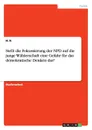 Stellt die Fokussierung der NPD auf die junge Wahlerschaft eine Gefahr fur das demokratische Denken dar. - N. H.