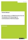 Die Bedeutung von Bildelementen fur das Verstandnis der Textaussage in textdominanten Werbeanzeigen - Christina Machnyk