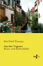 Aus Den Vogesen - Karl Emil Franzos