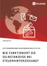 Wie funktioniert die Selbstanzeige bei Steuerhinterziehung. Die strafbefreiende Selbstanzeige nach . 371 AO - Christian Pütz