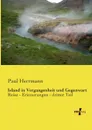 Island in Vergangenheit Und Gegenwart - Paul Herrmann