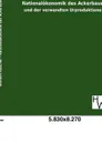 Nationalokonomik des Ackerbaues - Wilhelm Roscher
