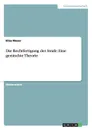 Die Rechtfertigung der Strafe. Eine gemischte Theorie - Elias Moser