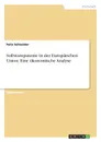 Softwarepatente in der Europaischen Union. Eine okonomische Analyse - Felix Schneider