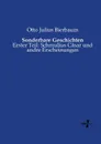Sonderbare Geschichten - Otto Julius Bierbaum