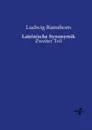 Lateinische Synonymik - Ludwig Ramshorn