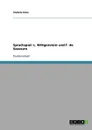 Sprachspiel. L. Wittgenstein und F. de Saussure - Violetta Stolz