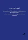 Systematisches Worterbuch der Suahilisprache in Deutsch-Ostafrika - August Seidel