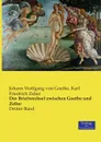 Der Briefwechsel zwischen Goethe und Zelter - Johann Wolfgang von Goethe, Karl Friedrich Zelter