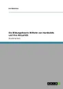 Die Bildungstheorie Wilhelm von Humboldts und ihre Aktualitat - Ina Reimann