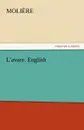 L.Avare. English - Molire