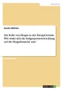 Die Rolle von Biogas in der Energiewende. Wie wirkt sich die Erdgaspreisentwicklung auf die Biogasbranche aus. - Sandra Böttcher