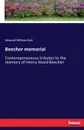 Beecher memorial - Edward William Bok