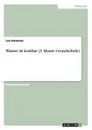 Wasser ist kostbar (3. Klasse Grundschule) - Lea Stemmer