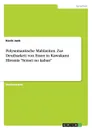 Polysemantische Mahlzeiten. Zur Deutbarkeit von Essen in Kawakami Hiromis 