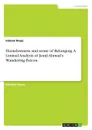 Homelessness and sense of Belonging. A Liminal Analysis of Jamil Ahmad.s Wandering Falcon - Inbisat Shuja