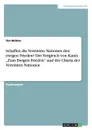 Schaffen die Vereinten Nationen den ewigen Frieden. Der Vergleich von Kants .Zum Ewigen Frieden