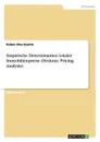 Empirische Determinanten lokaler Immobilienpreise (Hedonic Pricing Analysis) - Ruben Dias Duarte