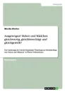 Ausgewogen. Buben und Madchen gleichwertig, gleichberechtigt und gleichgestellt. - Monika Blecher