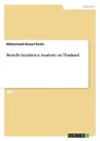 Benefit Incidence Analysis on Thailand - Mohammad Rezaul Karim