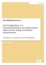 Die Vertraglichkeit von Unternehmenskultur als prognostischer Faktor fur den Erfolg horizontaler Kooperationen - Kim Wolfgang Hasenclever