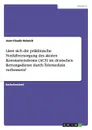 Lasst sich die praklinische Notfallversorgung des akuten Koronarsyndroms (ACS) im deutschen Rettungsdienst durch Telemedizin verbessern. - Jean-Claude Balanck