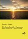 Die Entstehung des Judentums - Eduard Meyer