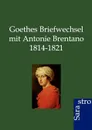 Goethes Briefwechsel mit Antonie Brentano 1814-1821 - Rudolf Jung