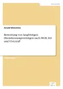 Bewertung von langfristigen Dienstleistungsvertragen nach HGB, IAS und US-GAAP - Arnold Wickström