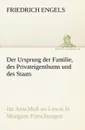 Der Ursprung Der Familie, Des Privateigenthums Und Des Staats - Friedrich Engels