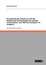 Die Stellung der Familie zur Zeit der Aufklarung. Gotthold Ephraim Lessings .Emilia Galotti. und .Miss Sara Sampson. im Vergleich - Gaby Schneidereit