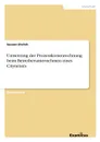 Umsetzung der Prozesskostenrechnung beim Betreiberunternehmen eines Citynetzes - Susann Ehrlich