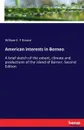 American interests in Borneo - William E. F Krause