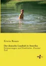 Der Deutsche Lausbub in Amerika - Erwin Rosen