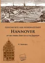 Geschichte Der Residenzstadt Hannover - R. Hartmann