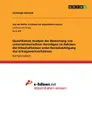 Quantitative Analyse Der Bewertung Von Unternehmerischem Vermogen Im Rahmen Der Erbschaftsteuer Unter Berucksichtigung Des Ertragswertverfahrens - Christoph Schmidt